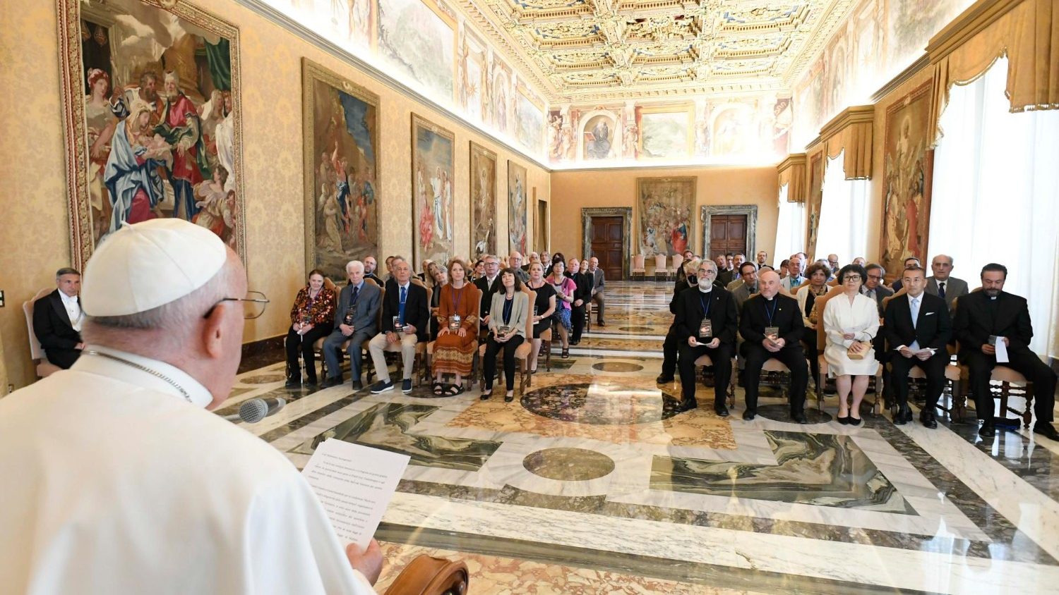 The Pope: faith and science can unite in charity